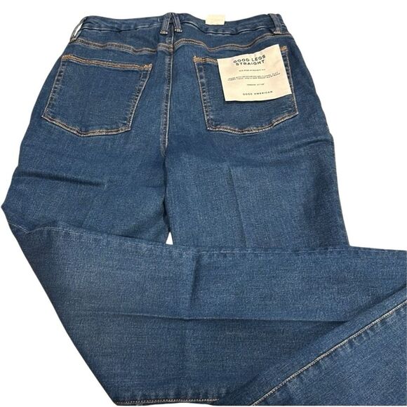 GOOD AMERICAN GOOD LEGS STRAIGHT JEANS size 12/31 - Picture 1 of 6